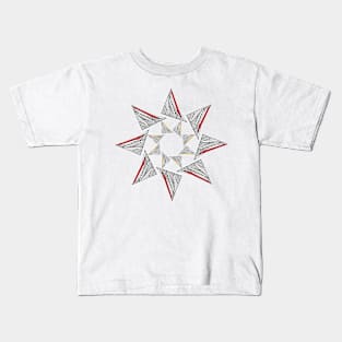 Zentangle star Kids T-Shirt